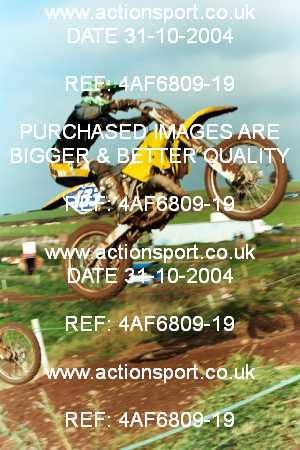 Photo: 4AF6809-19 ActionSport Photography 31/10/2004 AMCA Polesworth MXC - Stipers Hill _4_Seniors125s #133