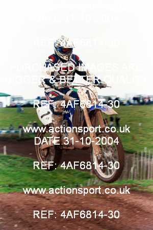 Photo: 4AF6814-30 ActionSport Photography 31/10/2004 AMCA Polesworth MXC - Stipers Hill _7_250-750Juniors #1