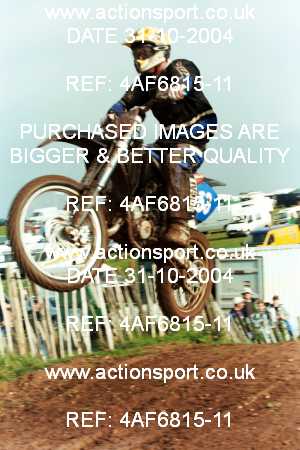 Photo: 4AF6815-11 ActionSport Photography 31/10/2004 AMCA Polesworth MXC - Stipers Hill _4_Seniors125s #53
