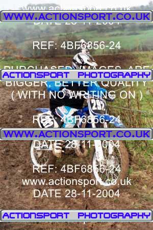 Photo: 4BF6856-24 ActionSport Photography 28/11/2004 AMCA Dursley MXC - Nympsfield _4_Inters #292