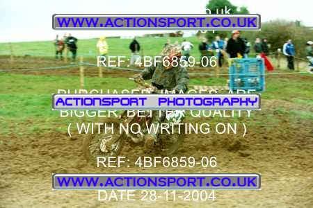 Photo: 4BF6859-06 ActionSport Photography 28/11/2004 AMCA Dursley MXC - Nympsfield _2_Seniors #32