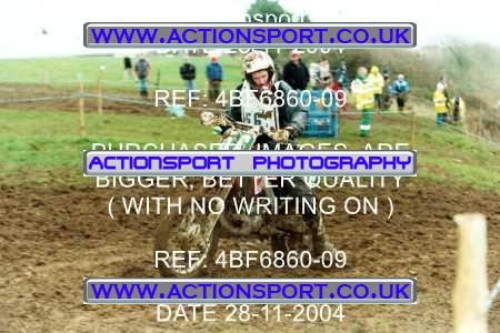 Photo: 4BF6860-09 ActionSport Photography 28/11/2004 AMCA Dursley MXC - Nympsfield _3_Juniors #56