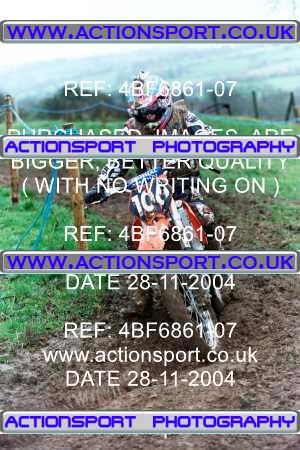Photo: 4BF6861-07 ActionSport Photography 28/11/2004 AMCA Dursley MXC - Nympsfield _4_Inters #106