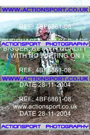 Photo: 4BF6861-08 ActionSport Photography 28/11/2004 AMCA Dursley MXC - Nympsfield _4_Inters #119