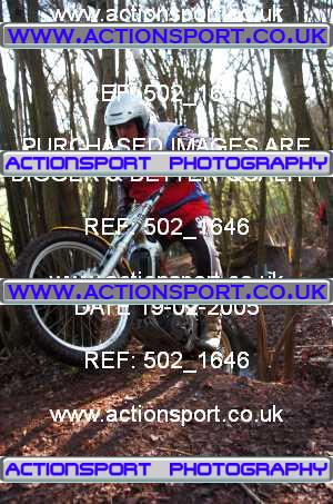 Photo: 502_1646 ActionSport Photography 19/02/2005 ACU Stourbridge MC Trial _1_AllCompetitors : Unidentified