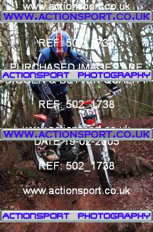 Photo: 502_1738 ActionSport Photography 19/02/2005 ACU Stourbridge MC Trial _1_AllCompetitors #45