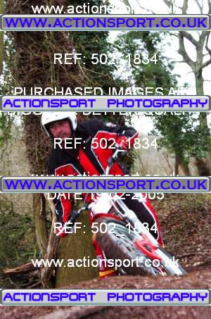 Photo: 502_1834 ActionSport Photography 19/02/2005 ACU Stourbridge MC Trial _1_AllCompetitors : Unidentified