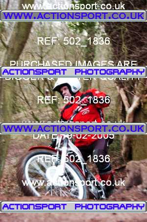 Photo: 502_1836 ActionSport Photography 19/02/2005 ACU Stourbridge MC Trial _1_AllCompetitors : Unidentified