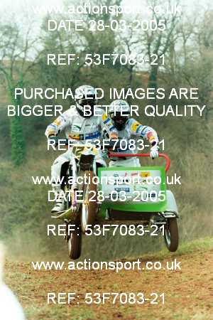 Photo: 53F7083-21 ActionSport Photography 28/03/2005 ACU MMX Championship Frome & District MCC - Asham Woods  _3_Sidecars #123