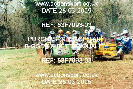 Photo: 53F7093-03 ActionSport Photography 28/03/2005 ACU MMX Championship Frome & District MCC - Asham Woods  _3_Sidecars #123