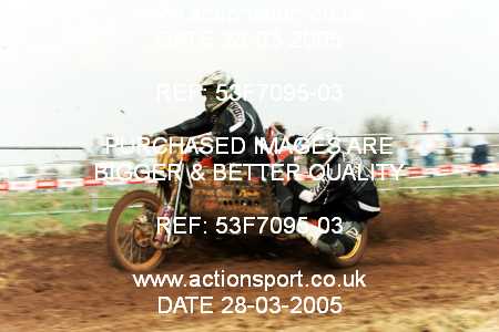 Photo: 53F7095-03 ActionSport Photography 28/03/2005 ACU MMX Championship Frome & District MCC - Asham Woods  _3_Sidecars #18
