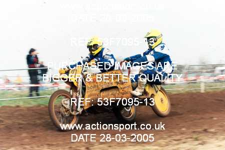 Photo: 53F7095-13 ActionSport Photography 28/03/2005 ACU MMX Championship Frome & District MCC - Asham Woods  _3_Sidecars #21