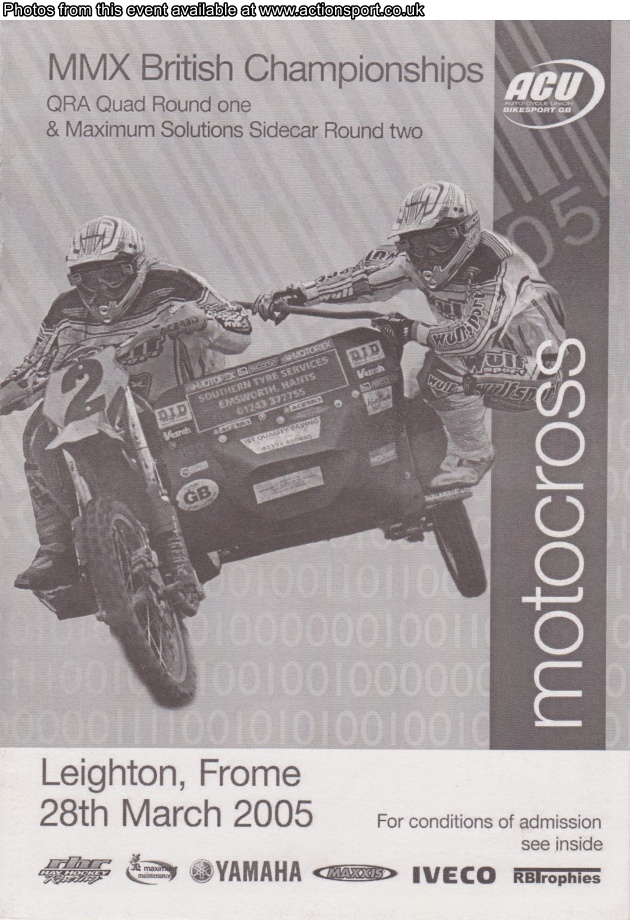 Event programme page