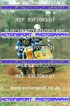 Photo: 53F7083-01 ActionSport Photography 28/03/2005 ACU MMX Championship Frome & District MCC - Asham Woods  _3_Sidecars #45