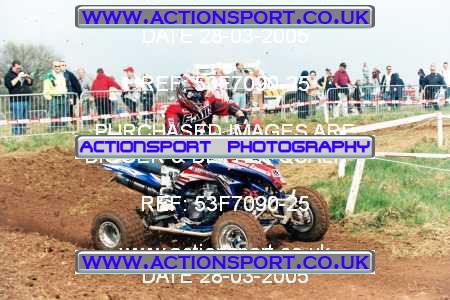Photo: 53F7090-25 ActionSport Photography 28/03/2005 ACU MMX Championship Frome & District MCC - Asham Woods  _2_Quads #17