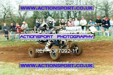 Photo: 53F7092-11 ActionSport Photography 28/03/2005 ACU MMX Championship Frome & District MCC - Asham Woods  _2_Quads #12