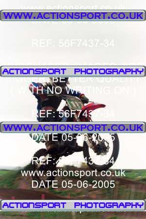 Photo: 56F7437-34 ActionSport Photography 05/06/2005 BYMXCumbria Youth _3_BW85s #117