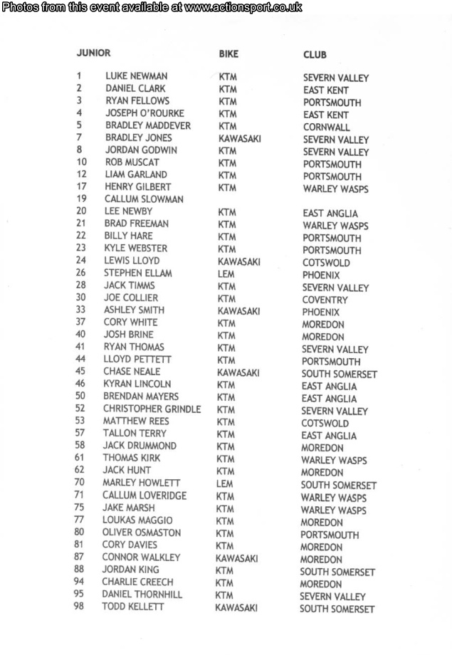 Event programme page