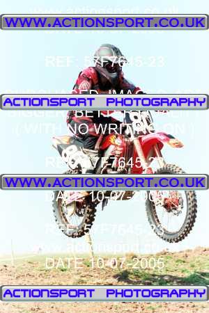 Photo: 57F7645-23 ActionSport Photography 10/07/2005 AMCA Midland Social MXC - Bromsgrove  _3_JuniorsGroup2 #80
