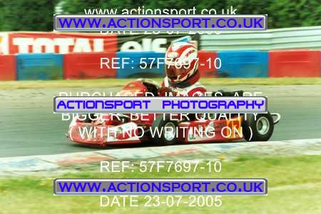 Photo: 57F7697-10 ActionSport Photography 23/07/2005 F6 Karting - Clay Pigeon _1_Cadets #12