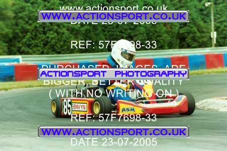Photo: 57F7698-33 ActionSport Photography 23/07/2005 F6 Karting - Clay Pigeon _6_JuniorWF-JuniorOpen #85