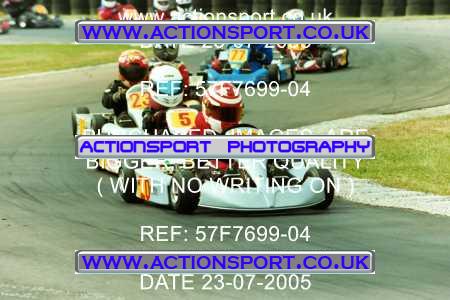 Photo: 57F7699-04 ActionSport Photography 23/07/2005 F6 Karting - Clay Pigeon _1_Cadets #5