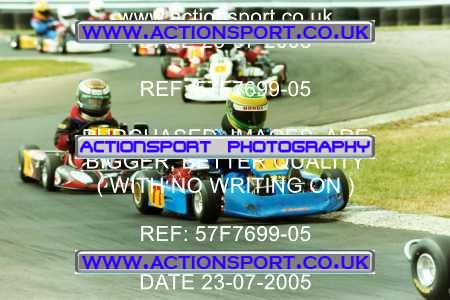 Photo: 57F7699-05 ActionSport Photography 23/07/2005 F6 Karting - Clay Pigeon _1_Cadets #77
