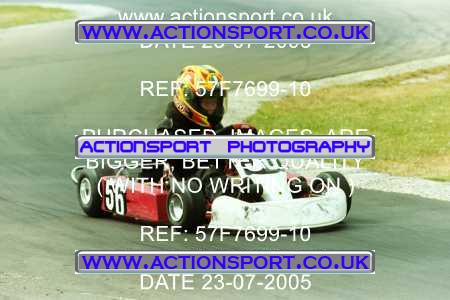 Photo: 57F7699-10 ActionSport Photography 23/07/2005 F6 Karting - Clay Pigeon _1_Cadets #56