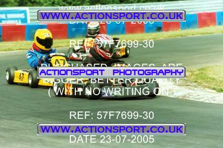 Photo: 57F7699-30 ActionSport Photography 23/07/2005 F6 Karting - Clay Pigeon _1_Cadets #47
