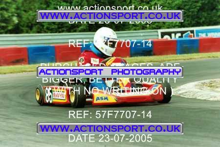 Photo: 57F7707-14 ActionSport Photography 23/07/2005 F6 Karting - Clay Pigeon _6_JuniorWF-JuniorOpen #85