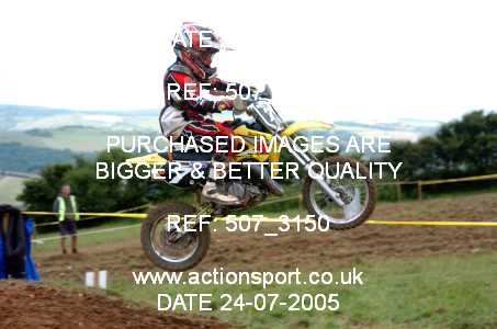 Photo: 507_3150 ActionSport Photography 24/07/2005 South West MX 2 Day - Combe Martin _5_Juniors #7