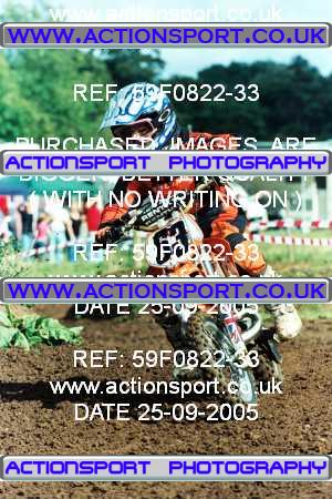 Photo: 59F0822-33 ActionSport Photography 25/09/2005 Portsmouth MXC - Culham _1_Autos #63