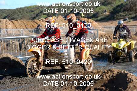 Photo: 510_0420 ActionSport Photography 1,2/10/2005 Weston Beach Race 2005  _2_QuadsSidecars #161