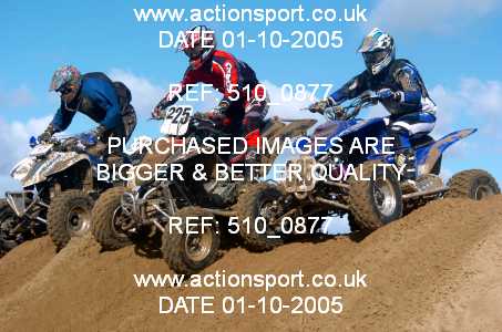 Photo: 510_0877 ActionSport Photography 1,2/10/2005 Weston Beach Race 2005  _2_QuadsSidecars #395