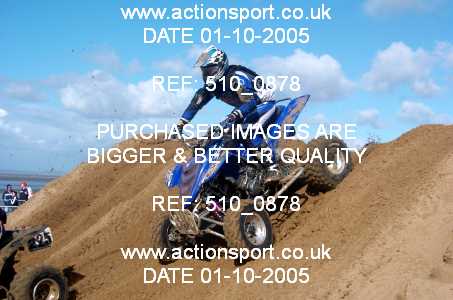 Photo: 510_0878 ActionSport Photography 1,2/10/2005 Weston Beach Race 2005  _2_QuadsSidecars #395