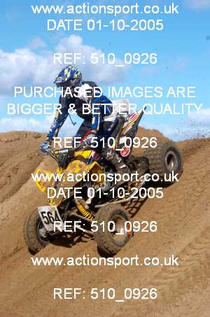 Photo: 510_0926 ActionSport Photography 1,2/10/2005 Weston Beach Race 2005  _2_QuadsSidecars #564