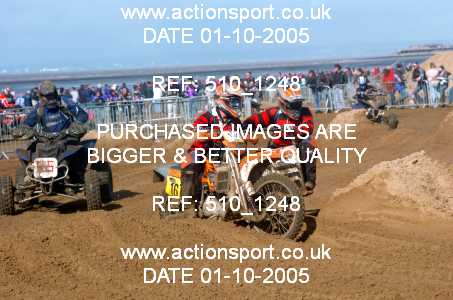 Photo: 510_1248 ActionSport Photography 1,2/10/2005 Weston Beach Race 2005  _2_QuadsSidecars #161
