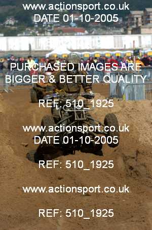 Photo: 510_1925 ActionSport Photography 1,2/10/2005 Weston Beach Race 2005  _2_QuadsSidecars #37