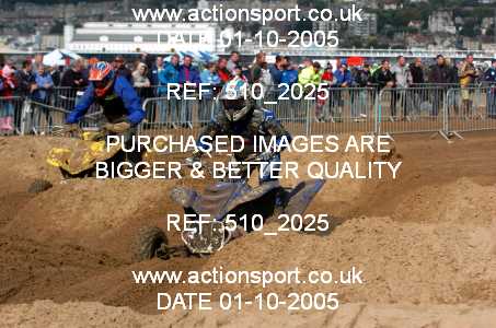 Photo: 510_2025 ActionSport Photography 1,2/10/2005 Weston Beach Race 2005  _2_QuadsSidecars #395