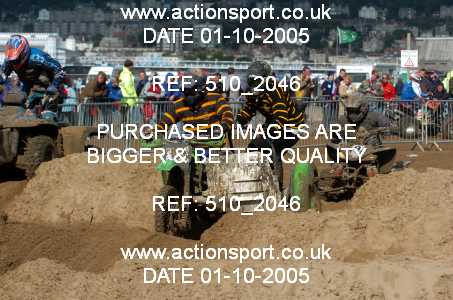 Photo: 510_2046 ActionSport Photography 1,2/10/2005 Weston Beach Race 2005  _2_QuadsSidecars #156