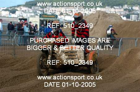 Photo: 510_2349 ActionSport Photography 1,2/10/2005 Weston Beach Race 2005  _2_QuadsSidecars #161
