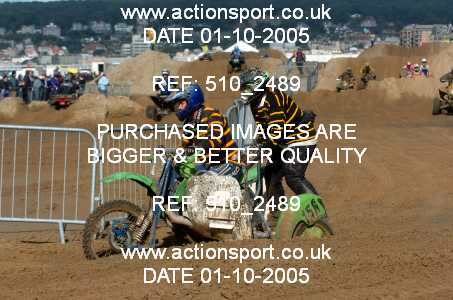 Photo: 510_2489 ActionSport Photography 1,2/10/2005 Weston Beach Race 2005  _2_QuadsSidecars #156