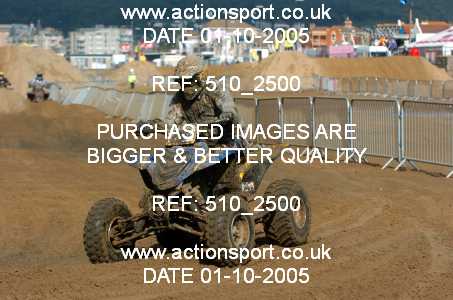 Photo: 510_2500 ActionSport Photography 1,2/10/2005 Weston Beach Race 2005  _2_QuadsSidecars #288