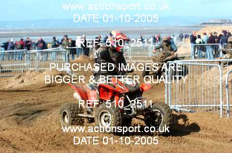 Photo: 510_2511 ActionSport Photography 1,2/10/2005 Weston Beach Race 2005  _2_QuadsSidecars #395