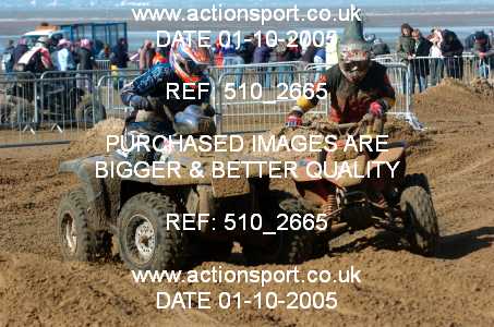 Photo: 510_2665 ActionSport Photography 1,2/10/2005 Weston Beach Race 2005  _2_QuadsSidecars #406