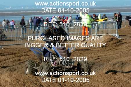 Photo: 510_2829 ActionSport Photography 1,2/10/2005 Weston Beach Race 2005  _2_QuadsSidecars #395