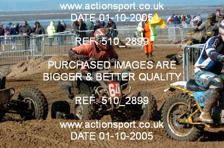 Photo: 510_2899 ActionSport Photography 1,2/10/2005 Weston Beach Race 2005  _2_QuadsSidecars #64