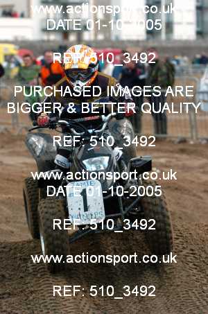 Photo: 510_3492 ActionSport Photography 1,2/10/2005 Weston Beach Race 2005  _4_JuniorQuads #1