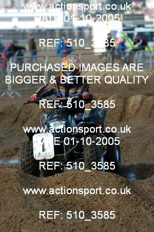 Photo: 510_3585 ActionSport Photography 1,2/10/2005 Weston Beach Race 2005  _4_JuniorQuads #1