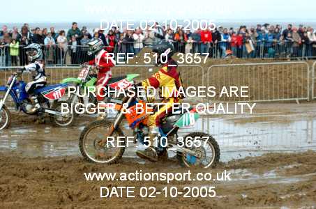 Photo: 510_3657 ActionSport Photography 1,2/10/2005 Weston Beach Race 2005  _5_Youth85cc #118